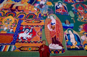 bhutan Thangkha painting