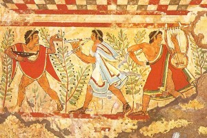 TUSCIA affreschi-tarquinia-necropoli